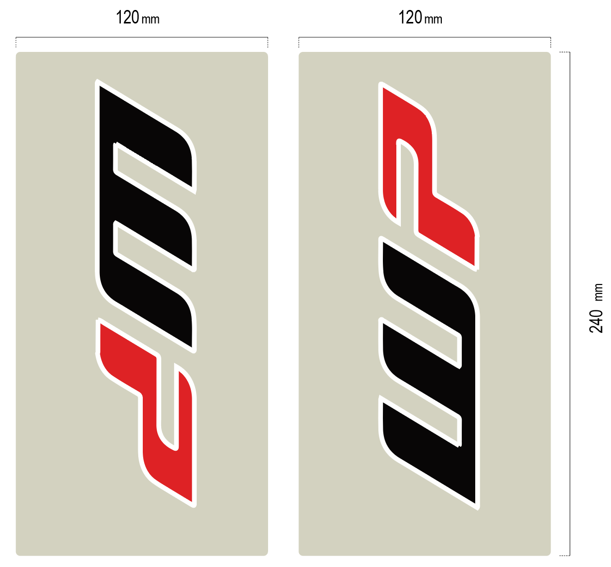 WP Clear Fork Sticker