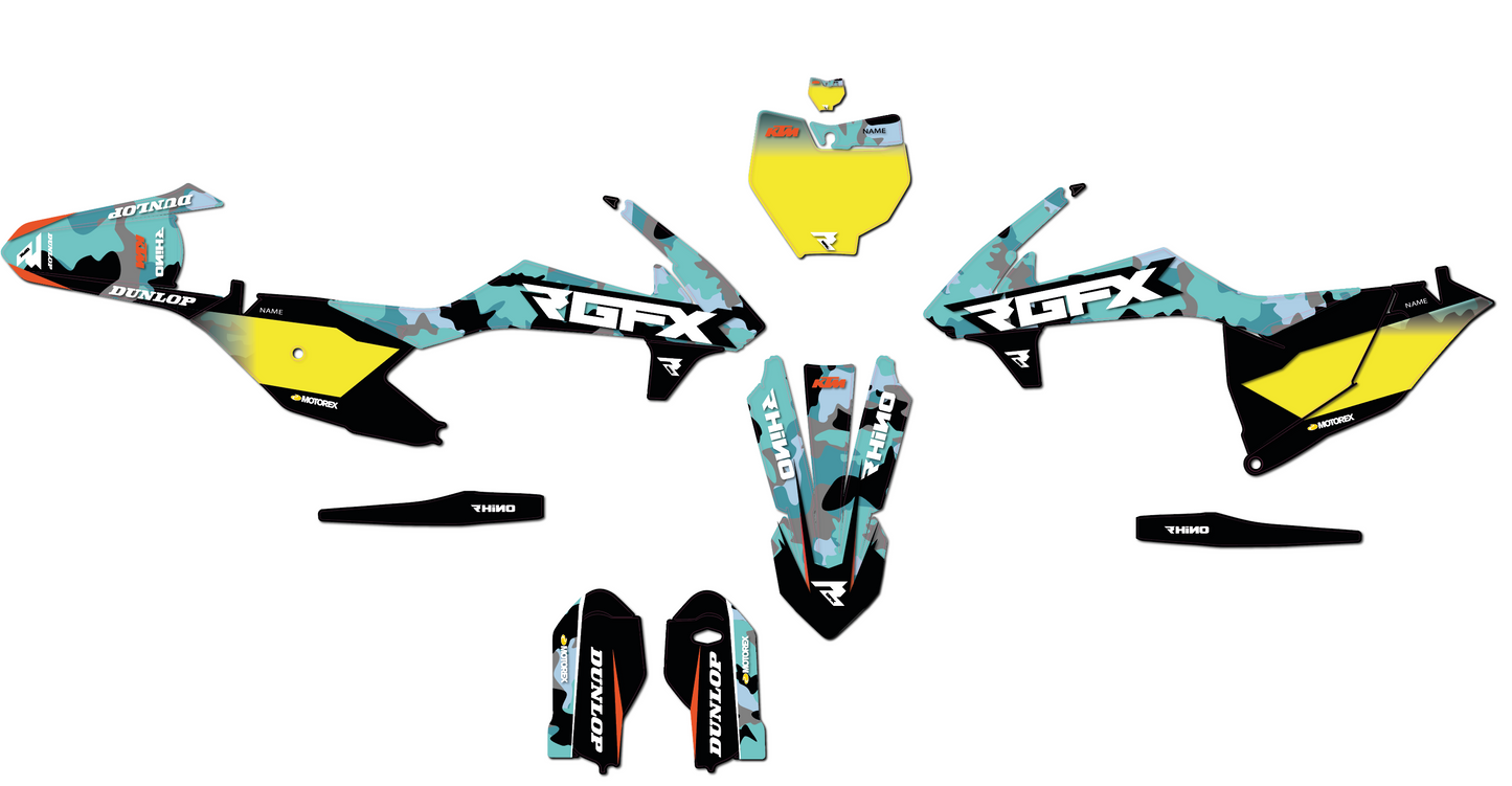 Camo Teal-KTM