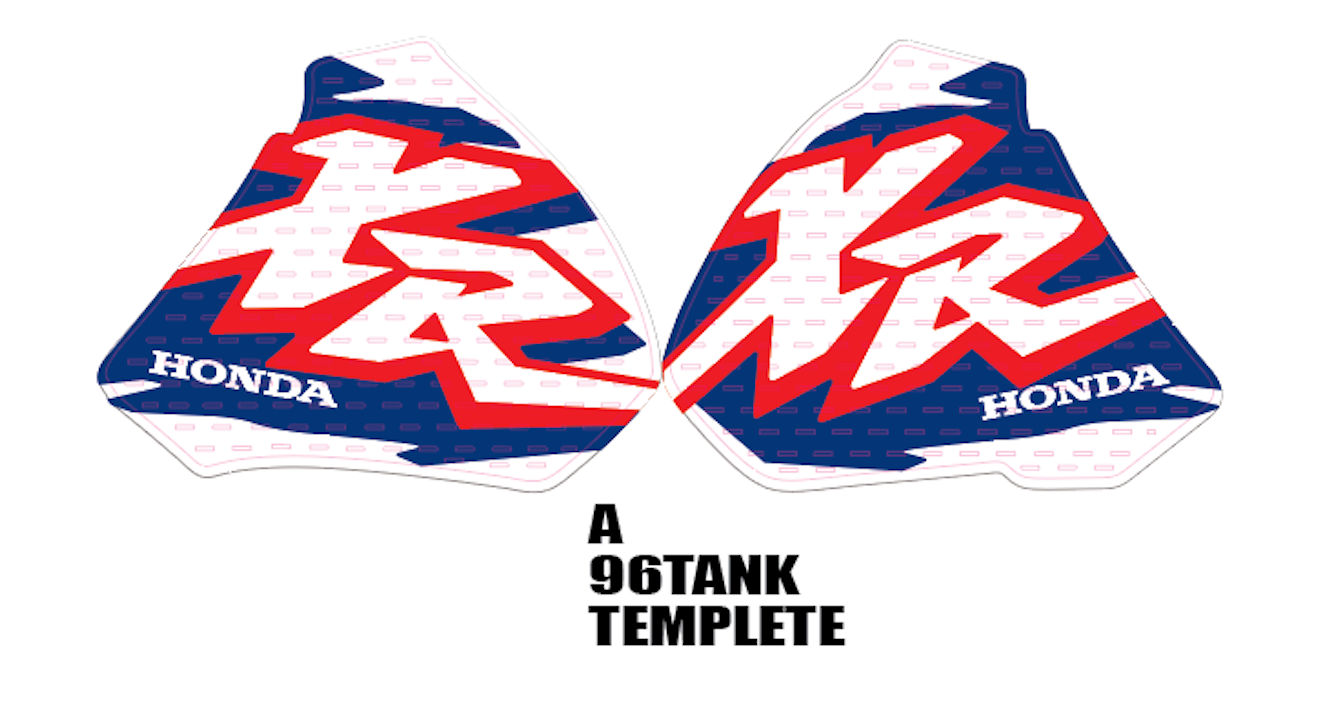 XR Honda retro side plates 1994 or 1996