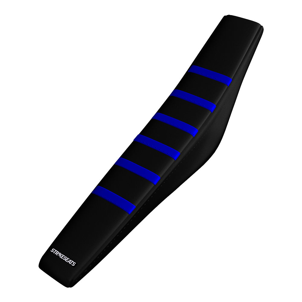 Yamaha BLUE/BLACK/BLACK Gripper Ribbed Seat Cover