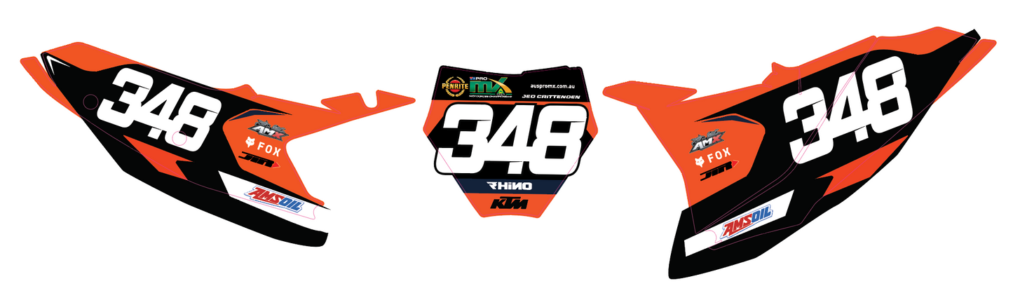Race Number Plates