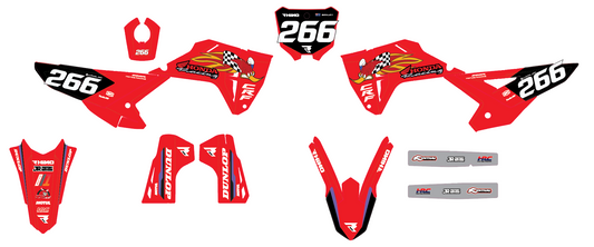 Retro Duck Honda CRF250