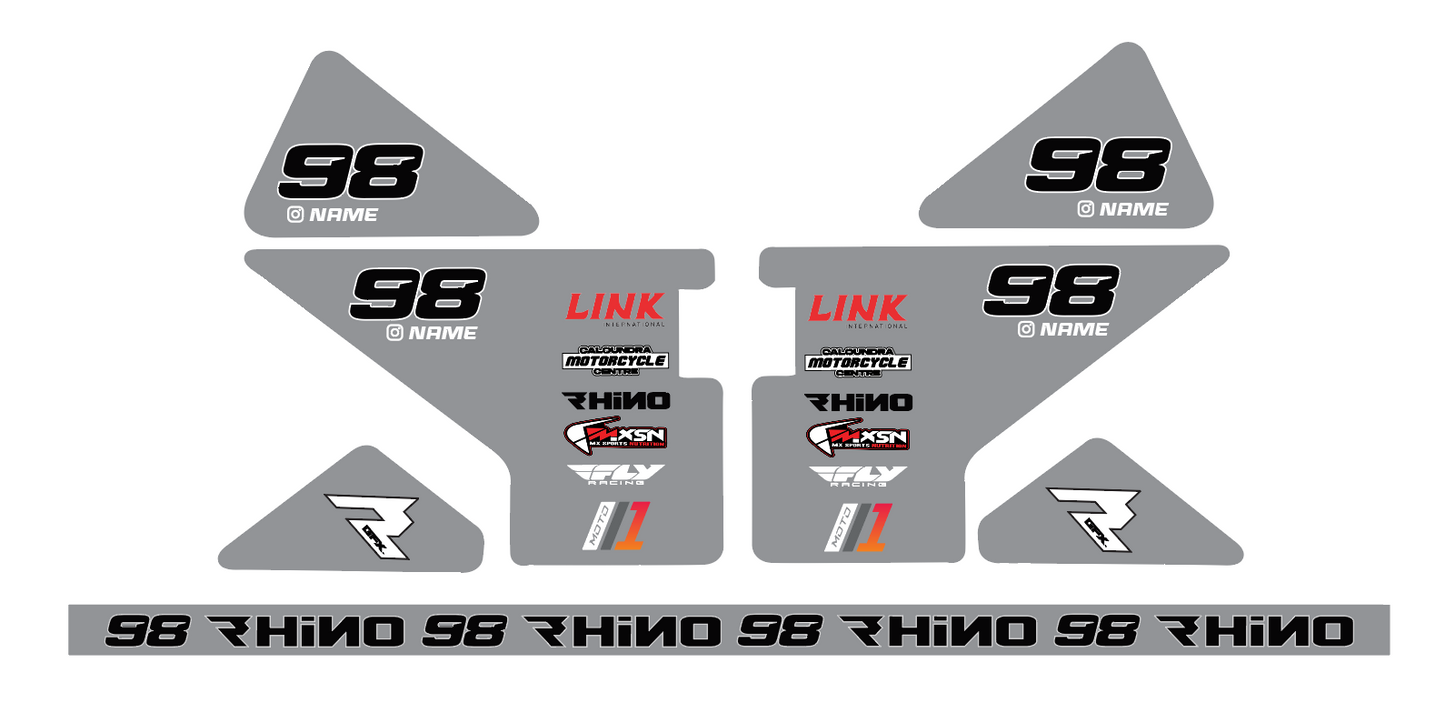 M3 4 Gallon Matrix Fuel Tank Graphic