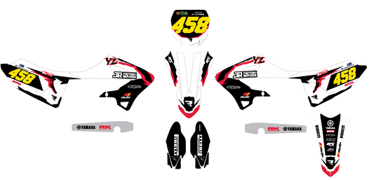 Corporate White Yamaha YZ125