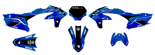 Corporate YZ Yamaha YZ450 Blue