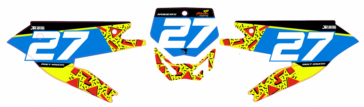 Race Number Plates